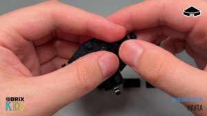 Собираем манту из конструктора QBRIX KIDS - детские конструкторы с видеоинструкцией