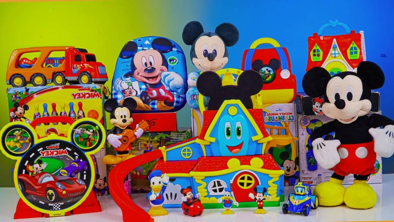 Мультики для детей. Набор "Музыкальный экспресс Микки Мауса". Смотреть онлайн для малышей. смотреть онлайн