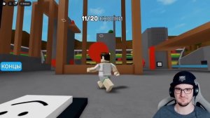 В ЭТОЙ ИГРЕ 99 КОНЦОВОК... (обнова...) ► Roblox leafxup ( Роблокс ) | Реакция