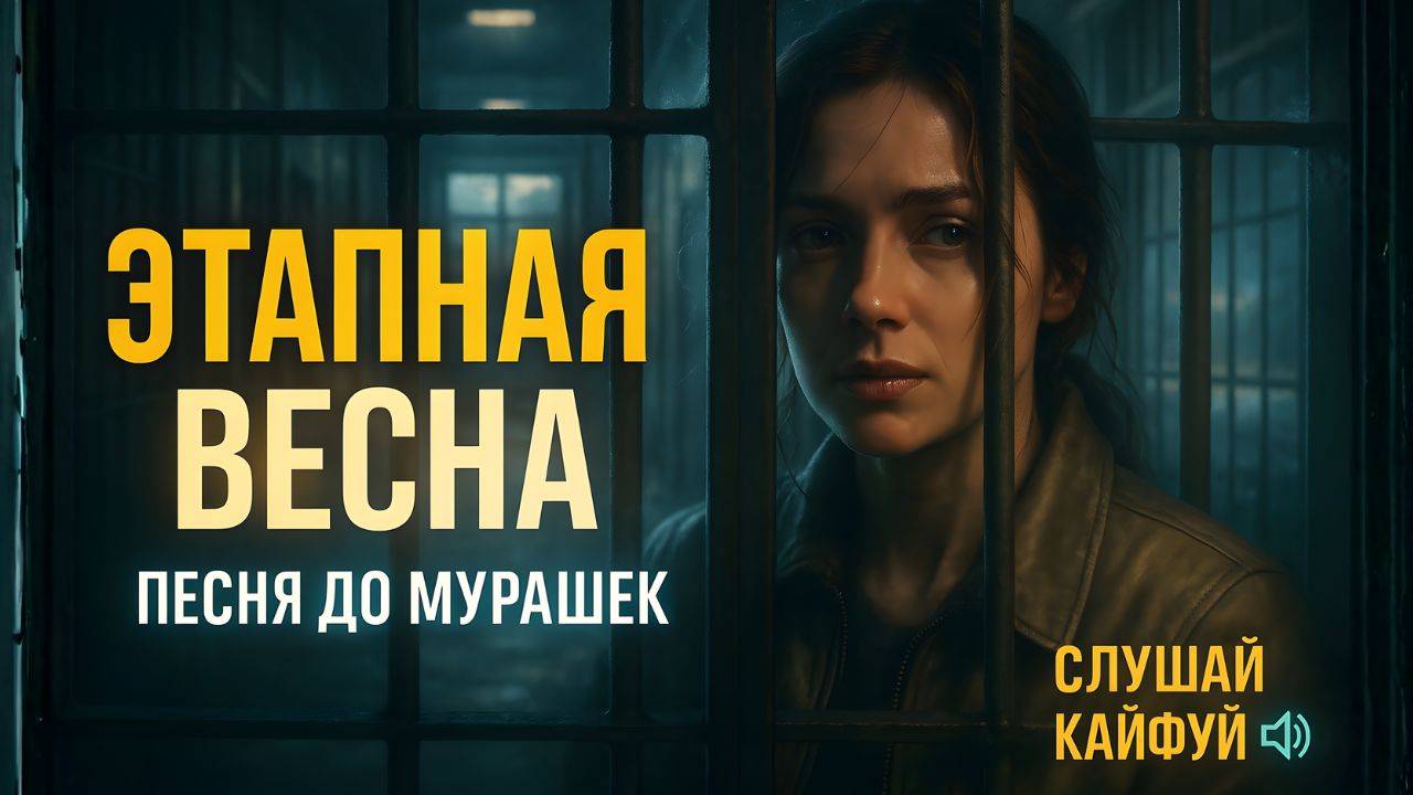 Новинка 2025 Женский шансон о зоне, боли и предательстве — Этапная Весна смотреть онлайн