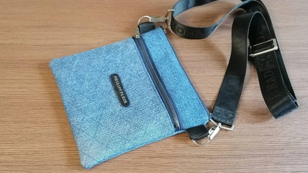 Сумка из старых джинсов #51.