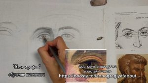 обучение иконописи, построение лика