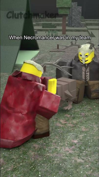 When Necromancer was in my team in 99 night in the forest ☠️ смотреть онлайн