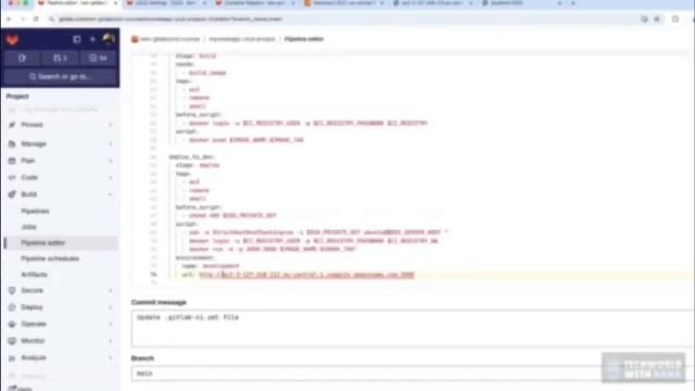 5.5 GitLab Environments. Describe where code is deployed смотреть онлайн