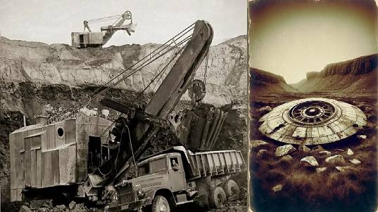 В угольном карьере Сибири нашли часть космического корабля. 1973 год смотреть онлайн