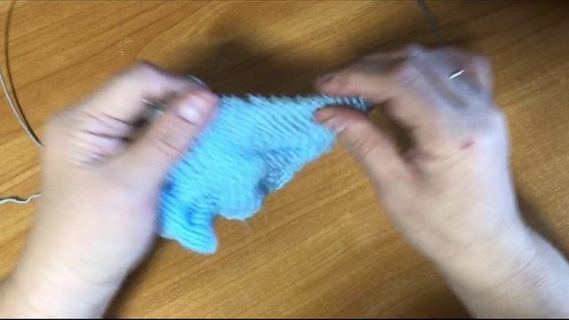 Сегодня свяжем теневой объёмный узор спицами смотреть онлайн