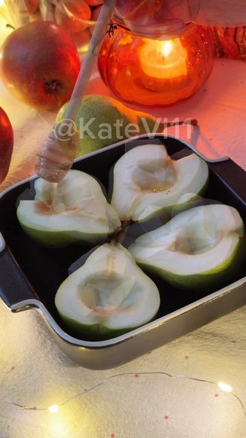 Запеченная груша с сыром бри. Вкусная закуска-десерт БЕЗ ВРЕДНОСТЕЙ! смотреть онлайн