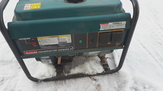 Мастер класс по запуску и отключению бензинового генератора "Макита". Видео октября 2019 года смотреть онлайн