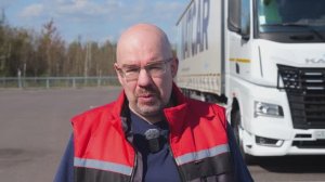 Фёдор Лапшин протестировал КАМАЗ К5 на СПГ