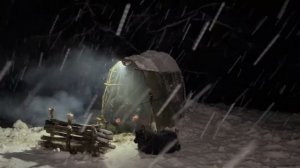 Застрял в метели при температуре –39°C. Смогу ли я выжить в убежище, которое построил в одиночку?