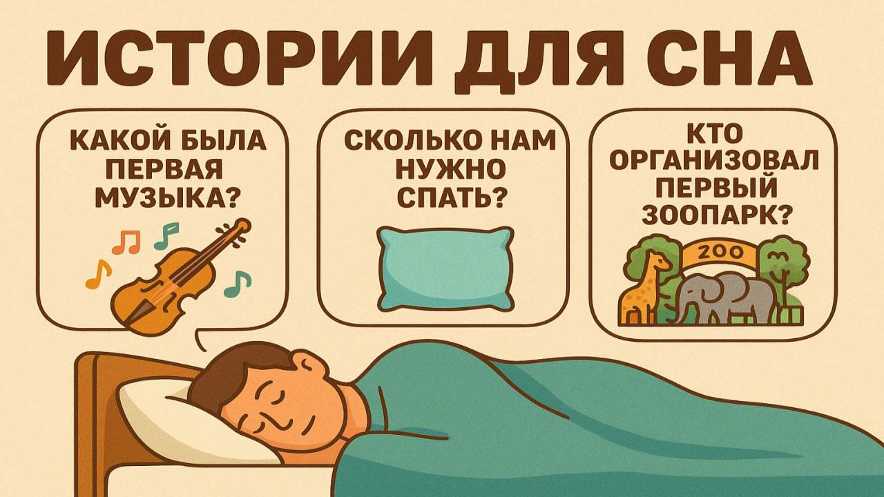 Интересные вопросы и факты перед сном | Энциклопедический рассказ для сна смотреть онлайн