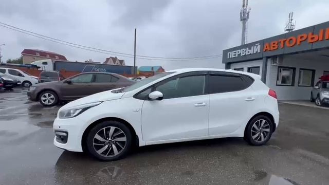 Kia Ceed 2017 белый XWEHM512BH0005202 смотреть онлайн