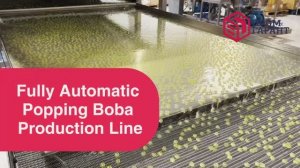 Автоматическая линия производства поппинг бобов (джус боллы) для bubble tea