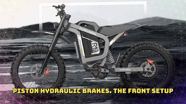 Coswheel R19 Electric Bike 6000W Motorcycles 72V 40AH Battery Off-Road Electric Dirt Bike смотреть онлайн