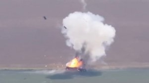 Эпичное уничтожение танка ВСУ в Курской области