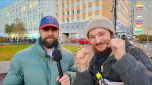 Бездомный странник отвечает в шоу на вопросы за бабосы / НЕГОДЯЙ TV