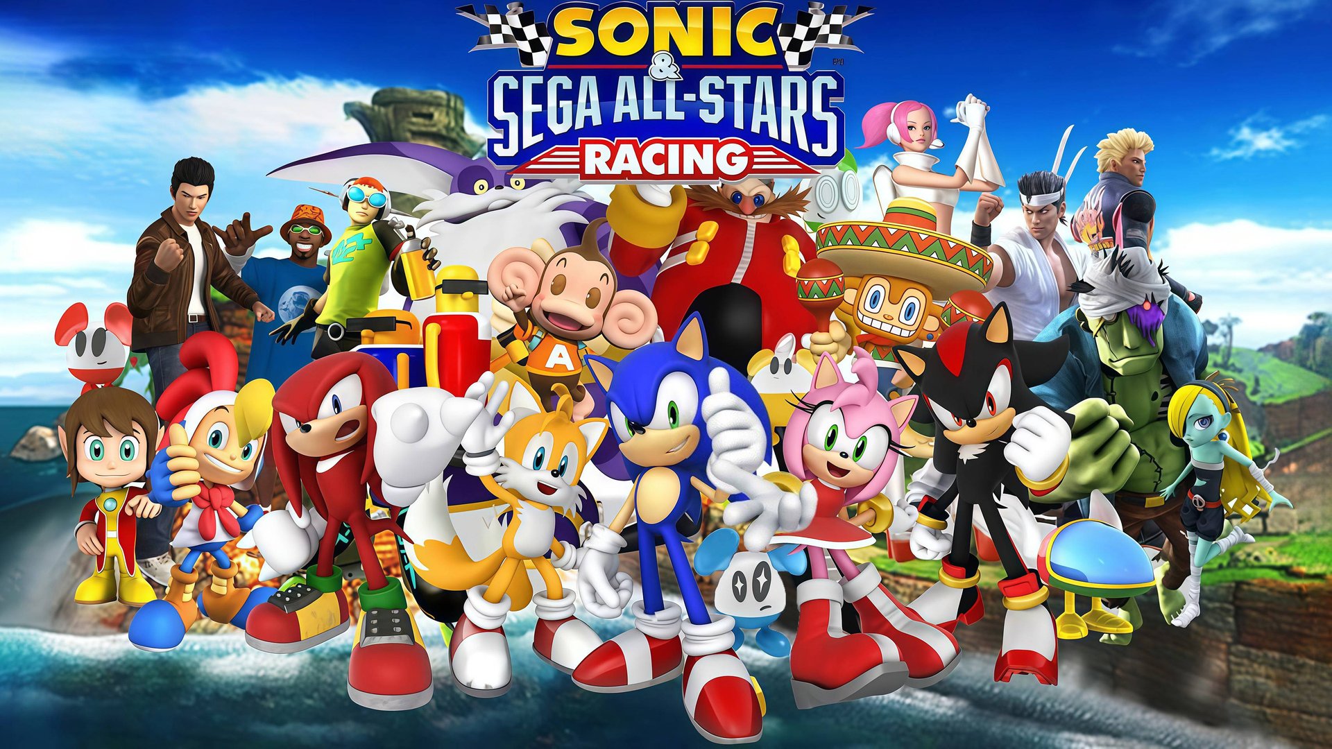 Полное прохождение Sonic & Sega All-Stars Racing смотреть онлайн