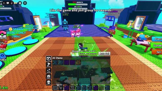 ЗРЯ Я ЗАШЕЛ В ФЕЙК  РАСТЕНИЯ  ПРОТИВ БРЕЙНОТ В РОБЛОКС