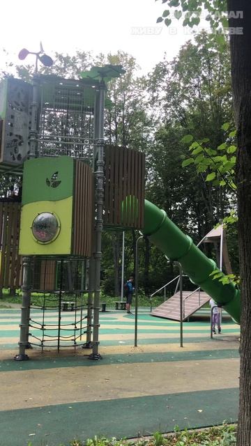 Классная детская площадка на проезде Циолковского г.Королев смотреть онлайн
