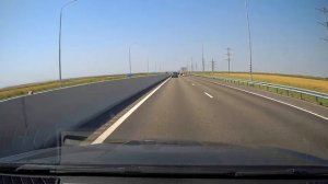 Москва - Крым. Часть 5.Платная трасса А 289 - Краснодар - Тамань. До Моста.