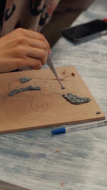 Мастер-класс по римской мозаике