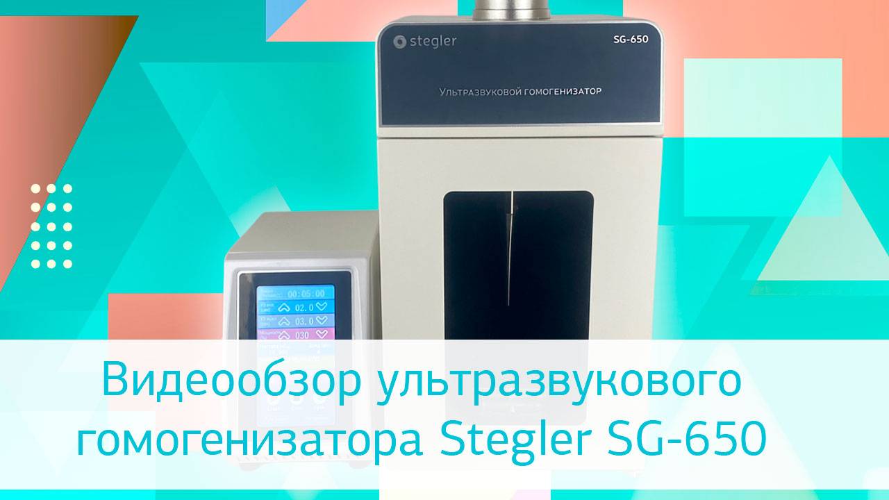 Ультразвуковой гомогенизатор Stegler SG-650: обзор