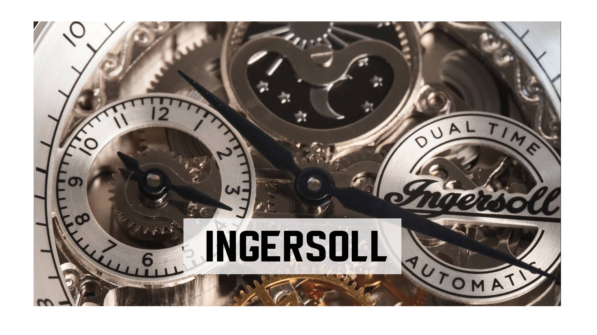 Механические наручные часы Ingersoll. История марки и обзор модели I07702 смотреть онлайн