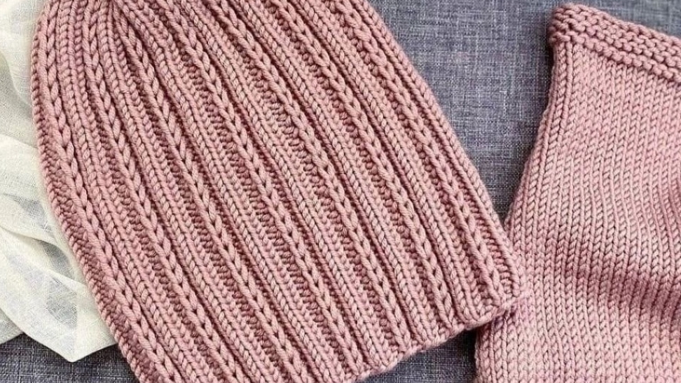 ПРОСТАЯ ШАПКА СПИЦАМИ🍀 ОПИСАНИЕ ✨ смотреть онлайн