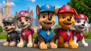 Щенячий патруль!! Гонки на спортивных машинках! Щенки спасатели против Ская!