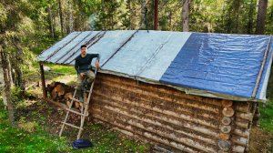 Жизнь в Тайге: Ремонт избы, Охота и Загорелся Бензогенератор