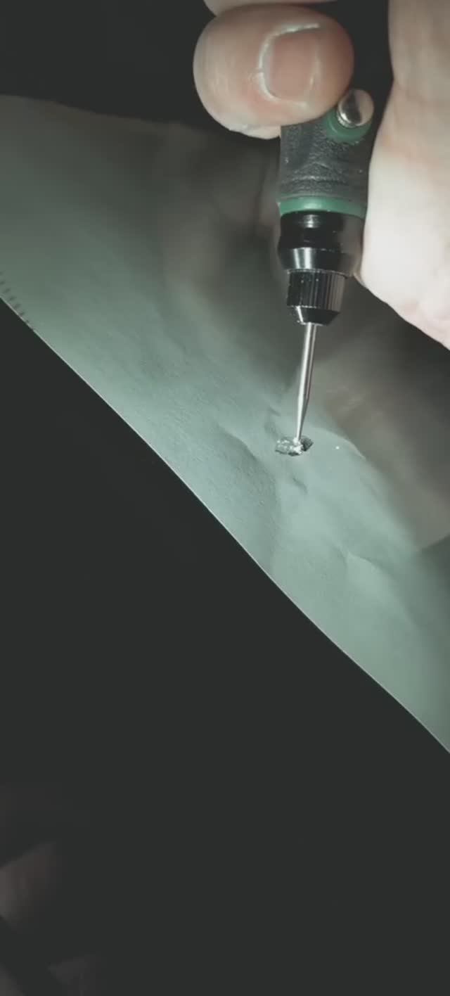 Ремонт скола за 13 секунд