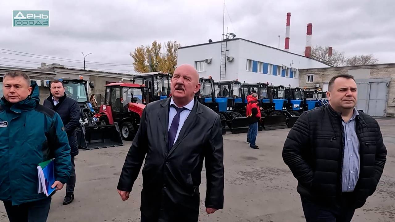 Смотр снегоуборочной техники в Автозаводском районе смотреть онлайн