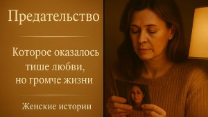 Истории из жизни. Предательство, которое оказалось тише любви Жизненные истории, Аудиорассказы