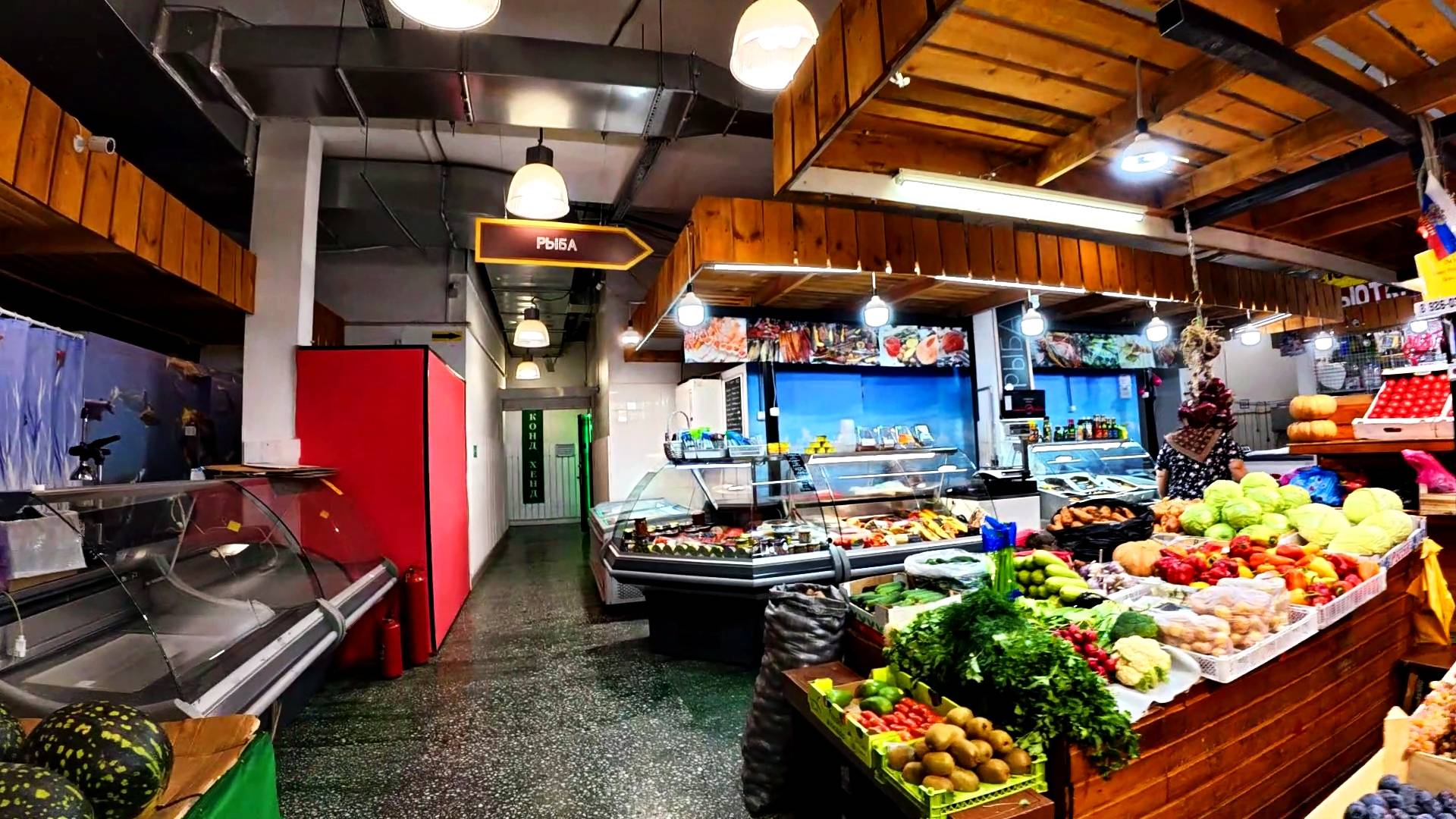 Посетила фермерский рынок Ветерок возле метро Каширская смотреть онлайн