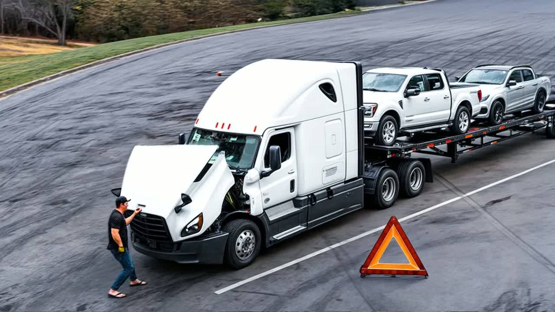 УДАР! - Сломалась ФУРА. США