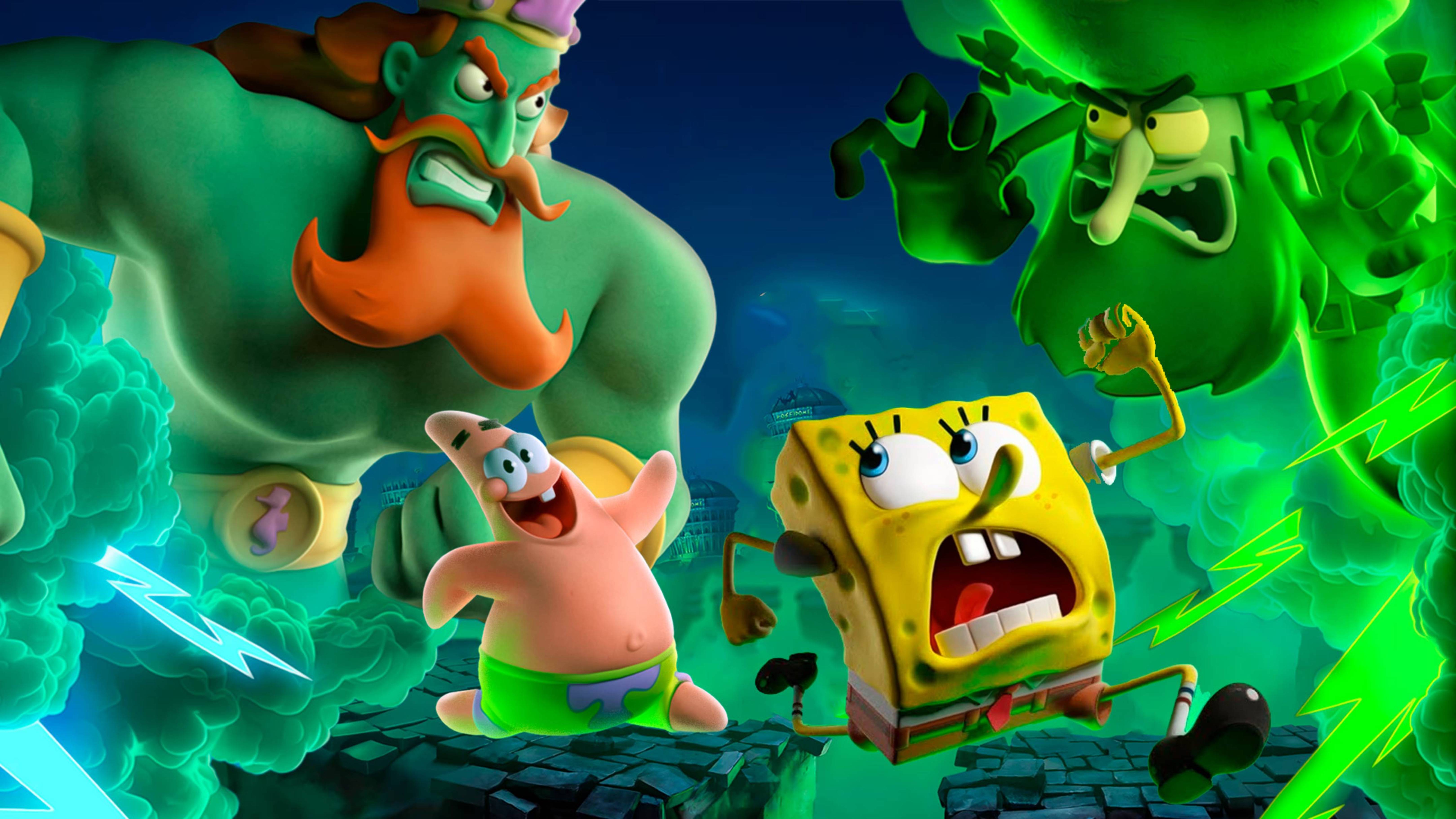 Подводный хаос начинается: демо SpongeBob SquarePants: Titans of the Tide смотреть онлайн