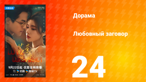 Любовный заговор 24 серия