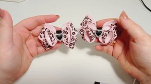 МК бантиков из ролика 1😍 Мастер класс бантиков
