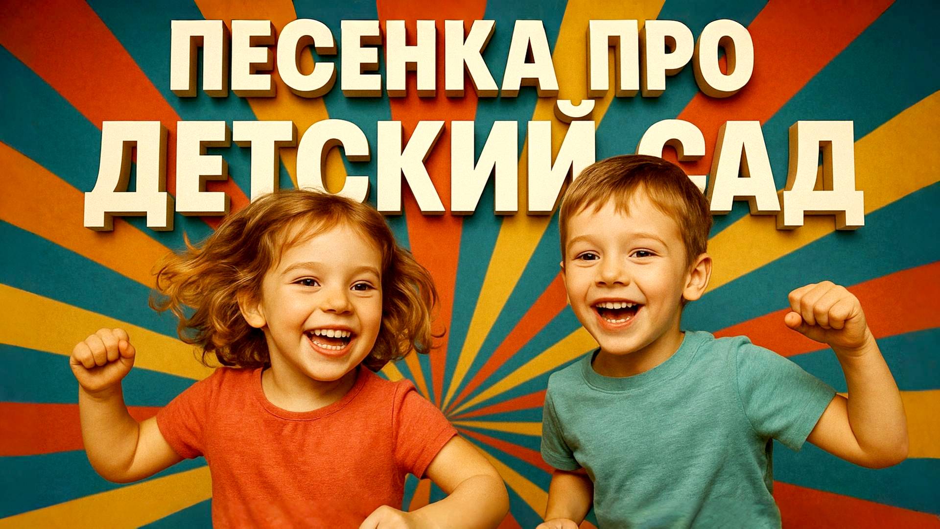 ВЕСЁЛАЯ ПЕСНЯ ПРО ДЕТСКИЙ САД. Про детский садик смотреть онлайн