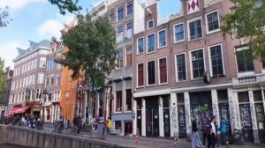 Амстердам улица красных фонарей прогулка обзор экскурсия путешествия туризм отдых