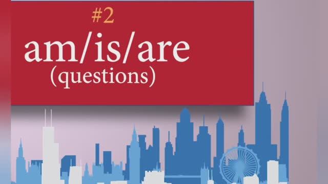 Уроки английского. Практика 2.  Местоимения am iz are (questions) в английском языке.