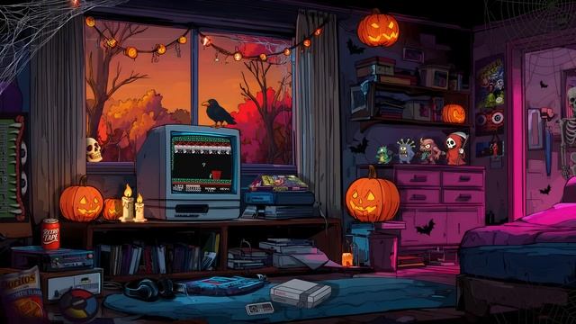 Trick-or-Treat 1989 ⧸⧸ Monster Party Synthwave Retro Mix For Halloween Nights