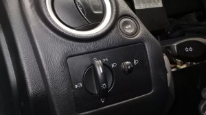 Форд фьюжин/как снять блок управления светом.