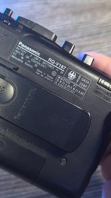Кассетный плеер Panasonic RW-V187 #плеер #шестеренка #Panasonic #cassetplayer смотреть онлайн
