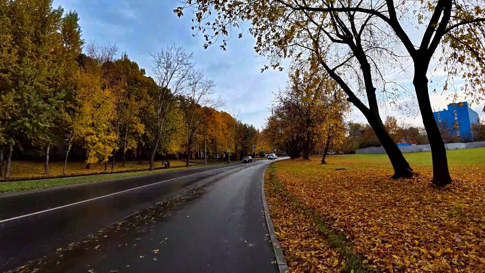 МОСКОВСКОЕ СУББОТНЕЕ УТРО. Без комментариев, просто улица, просто дорога. смотреть онлайн