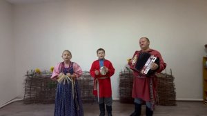 Солисты детского фольклорного ансамбля «Красно летечко». Произведение - «Во поле березонька стояла»