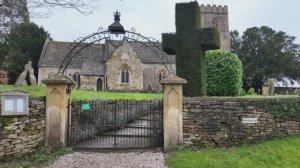 Ранняя утренняя прогулка по Адлестропу, Котсуолдс. Тихая английская сельская местность