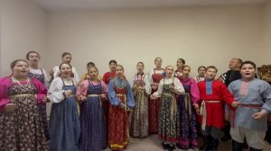 Детский фольклорный ансамбль «Красно летечко». Произведение - «Как пошла наша Параня»