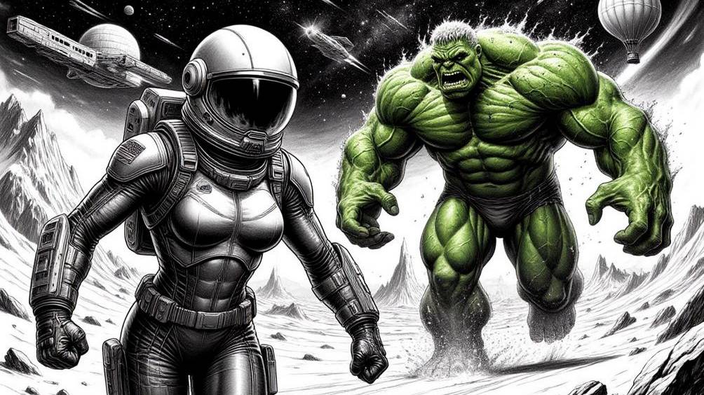 Альбом Мавис-симбиот против Халка на Титане 2 (332)