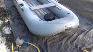 Лодка Уфимка 320 с надувным вкладышем